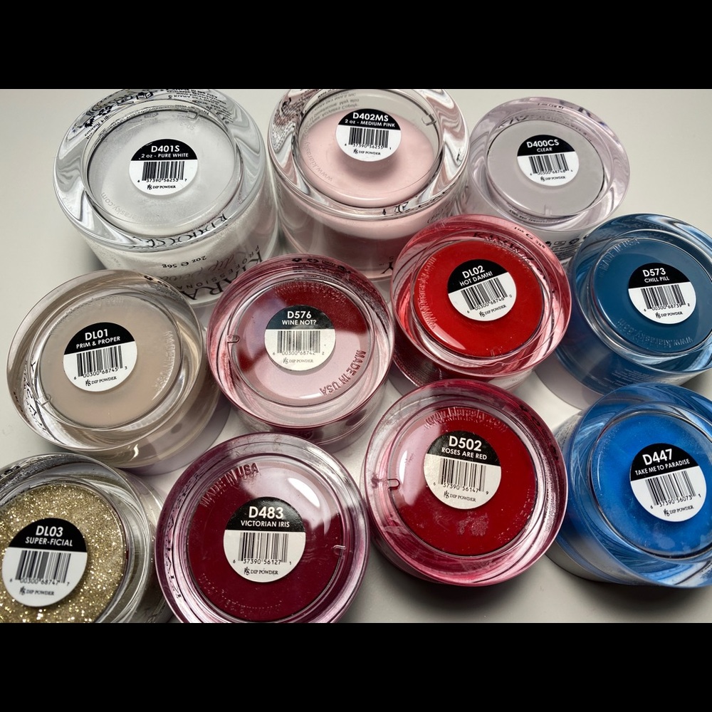 Kiara Sky Dip Powders - 10 colors + clear